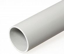 Труба жесткая атмосферостойкая ПВХ Промрукав Д=40 легкая 3м серый (уп. 60м) картинка